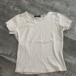 Brandy Melville Pointelle T Shirt